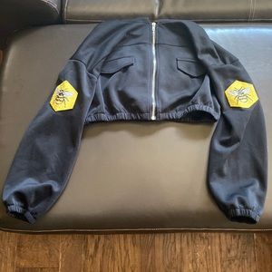 Crop Top Custom Bee Jacket